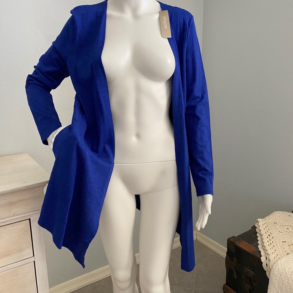 NWT Chico’s the Ultimate tee cardigan